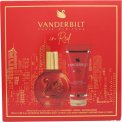 Gloria Vanderbilt In Red Gift Set 100ml EDT + 100ml Body Lotion