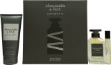 Abercrombie & Fitch Authentic Man Gift Set 100ml EDT + 200ml Hair & Body Wash + 15ml EDT