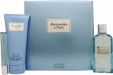 Abercrombie & Fitch First Instinct Blue for Her Gift Set 100ml EDP + 15ml EDP + 200ml Body Lotion