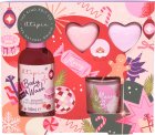 The Kind Edit Co. Utopia Gift Set 100ml Body Wash + 2x 20g Bath Fizzer + 30g Candle