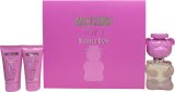 Moschino Toy 2 Bubble Gum Gift Set 50ml EDT + 50ml Body Lotion + 50ml Shower Gel