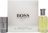 Hugo Boss Bottled Gift Set 200ml EDT + 75ml Deodorant Stick