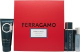 Salvatore Ferragamo Ferragamo Intense Leather Gift Set 100ml EDP + 100ml Shower Gel + 10ml EDP