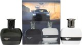 Mustang Gift Set 50ml Black EDT + 50ml White EDT