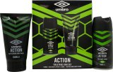 Umbro Action Gift Set 150ml Body Spray + 150ml Body Wash