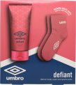 Umbro Defiant Gift Set 150ml Body Wash + Sports Socks