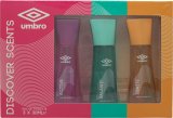 Umbro Fragrance Set - Pink - Active / Green - Balance / Orange -Ignite  ? 3 x 30ml