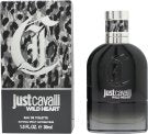 Roberto Cavalli Just Cavalli Wild Heart for Him Eau De Toilette 30ml Spray