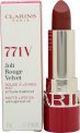 Clarins Matte Joli Rouge Velvet Lipstick 3.5g - 771V Dahlia Red