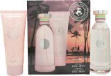 Caribbean Joe Paradise Isle Gift Set 100ml EDP + 100ml Body Lotion