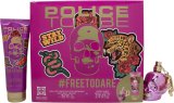 Police To Be #Freetodare Women Gift Set 40ml EDP + 100ml Body Lotion