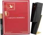 Carolina Herrera Bad Boy Gift Set 100ml EDT + 10ml EDT