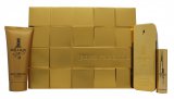 Paco Rabanne 1 Million Gift Set 100ml EDT + 10ml EDT + 100ml Shower Gel