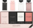 Narciso Rodriguez Miniature Gift Set 7.5ml For Her EDT + 7.5ml For Her EDP + 7.5ml Pure Musc EDP + 7.5ml Musc Noir Rose EDP