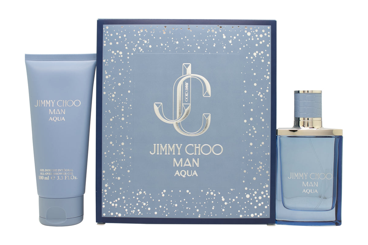 Jimmy Choo Man Aqua Gift Set 50ml EDT + 100ml Shower Gel