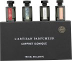 L'Artisan Parfumeur Iconique Set - Passage Danfe EDT 5ml +En Aire De Bretagne EDP 5ml + Chasse Au Papion EDT 5ml + Memo World Rose EDP 5ml
