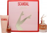 Jean Paul Gaultier Scandal Gift Set 50ml EDP + 75ml Body Lotion + 6ml EDP