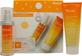 Murad The Derm Report Diminishing Dark Spots Gift Set 30ml Correcting Serum + 80 Face Exfoliator (This gift set contains: 1x 30ml Rapid Dark Spot Correcting Serum 1x 80ml Vita-C Triple Exfoliating Facial)