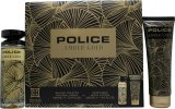 Police Amber Gold for Women Gift Set 100ml EDT + 125ml Body Lotion