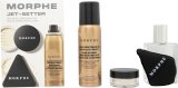 Morphe Jet-Setter Gift Set 36.8ml Continuous Prep & Set Mist + 2.6g Translucent Setting Powder + Highlight & Contour Sponge