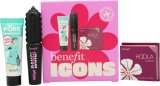 Benefit Icons Gift Set 7.5ml POREfessional Primer + 4ml BAGgal BANG! Mascara - Intense Pitch Black + 2.5g Matte Bronzer