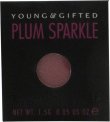 Young & Gifted Eyeshadow Refill 1.5g - Plum Sparkle