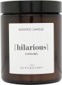 The Olphactory Hilarious Cannabis Scented Candle 135g