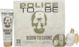 Police To Be Born To Shine Woman Gift Set 40ml EDT + 100ml Body Lotion