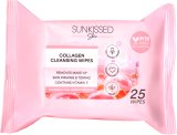 Sunkissed Skin Collagen Cleansing Wipes - 25 Pieces