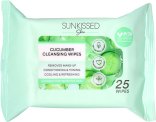 Sunkissed Skin Cucumber Cleansing Wipes - 25 Pieces