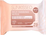 Sunkissed Self-Tanning Wipes - 25 Pieces