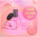 Q-KI Hair Brush Set Gift Set 8 Pieces