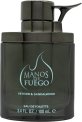 Manos De Fuego Vetiver & Sandalwood Eau de Toilette 100ml Spray