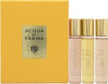 Acqua di Parma Le Nobili Gift Set 12ml Magnolia Nobile EDP + 12ml Rosa Nobile EDP + 12ml Peonia Nobile EDP