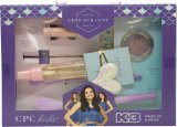 Cent Pur Cent CPC Kids K3 Marthe Make-Up Gift Set 6 Pieces (This gift set contains:  Lip Stick Eyeshadow Face Diamonds Setting Spray Hair Clip 2x Makeup Brush)