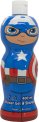 Marvel Captain America 1D Shower Gel & Shampoo 400ml