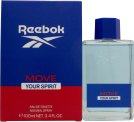 Reebok Move Your Spirit Men Eau de Toilette 100ml Spray