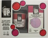 Bubble Up Cherry Berry Bath & Body Gift Set 210g Big Bath Bar Berry & 220g Body Butter Cherry Nice