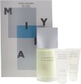 Issey Miyake L'Eau d'Issey Pour Homme Gift Set 125ml EDT + 50ml Shower Gel + 50ml Aftershave Balm