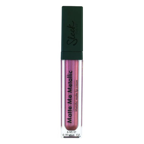 Lipstick Matte Me Metallic Sleek Liquid Metallic Rusted Rose (6 ml)