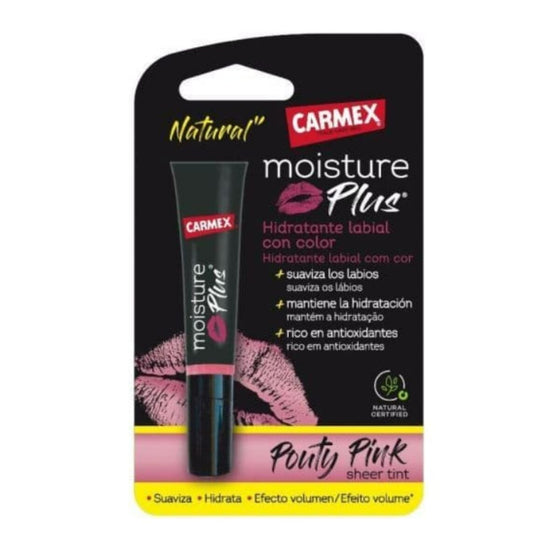Bálsamo Labial con Color Carmex Moisture Plus