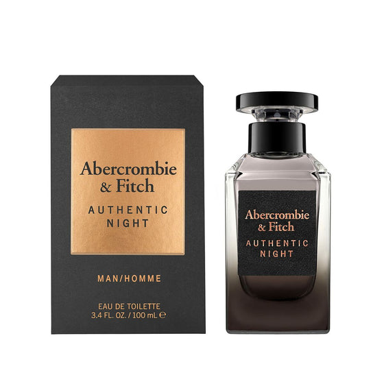 Men's Perfume EDT Abercrombie & Fitch Authentic Night Man (100 ml)