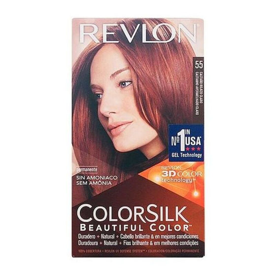 Tinte sin Amoniaco Colorsilk Revlon Rojizo claro