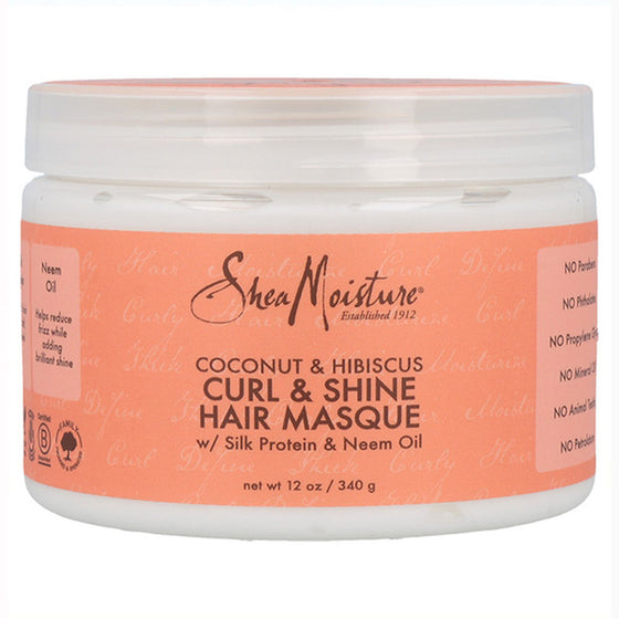 Mascarilla Capilar Shea Moisture Coconut & Hibiscus Curl (340 g)