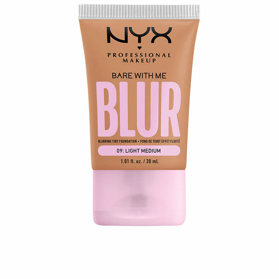 Liquid Make Up Base NYX Bare With Me Blur Nº 09-light medium (30 ml)