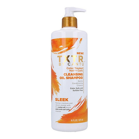 Champú + Acondicionador Txtr Sleek Cleansing Oil Cantu (473 ml)