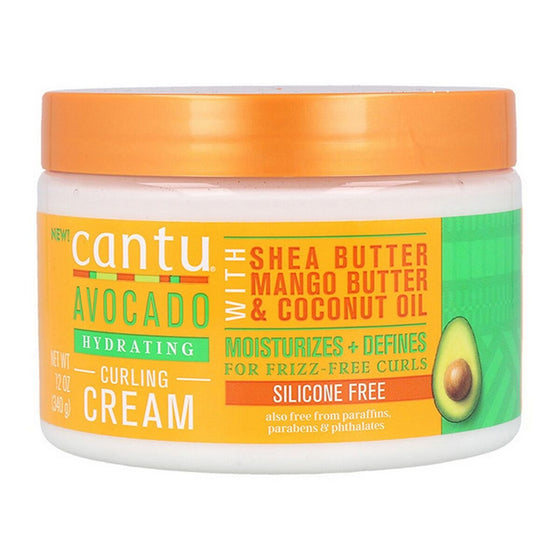 Crema Hidratante para Cabellos Rizados Cantu Avocado (340 g)