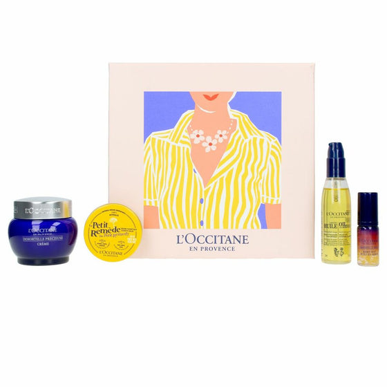 Unisex-Kosmetik-Set L'Occitane En Provence Immortelle 4 Stücke