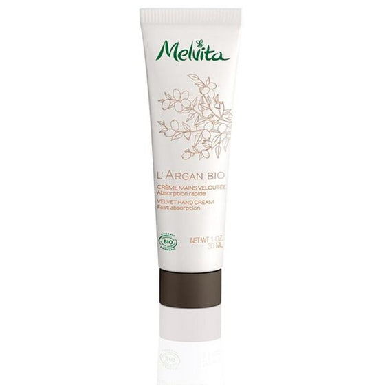 Moisturising Hand Cream L'Argan Bio Melvita (30 ml)