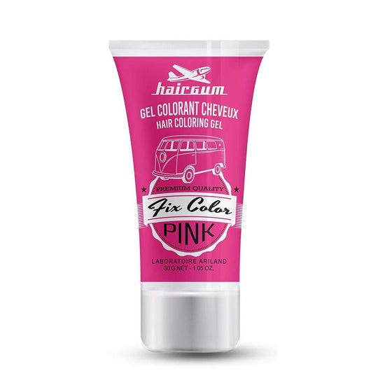 Non-permanent Colour Hairgum Fix Color Pink Styling Gel (30 ml)